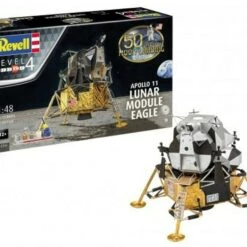 Deals 🔔 Apollo 11 Lunar Module Eagle w/paint & glue 1/48 Revell Germany 🛒