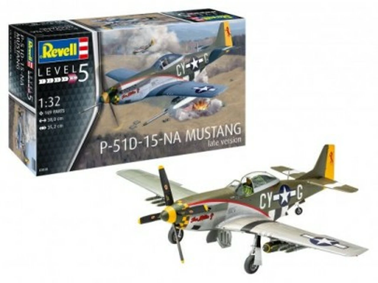 New βοΈ P-51D-15 Mustang Late Version Fighter 1/32 Revell Germany π 1 New βοΈ P-51D-15 Mustang Late Version Fighter 1/32 Revell Germany π