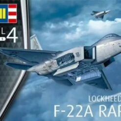 Promo ⌛ F-22A Raptor Fighter 1/72 Revell Germany 😀