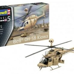 Outlet 🎁 Bell OH-58 Kiowa Helicopter 1/35 Revell Germany ✨