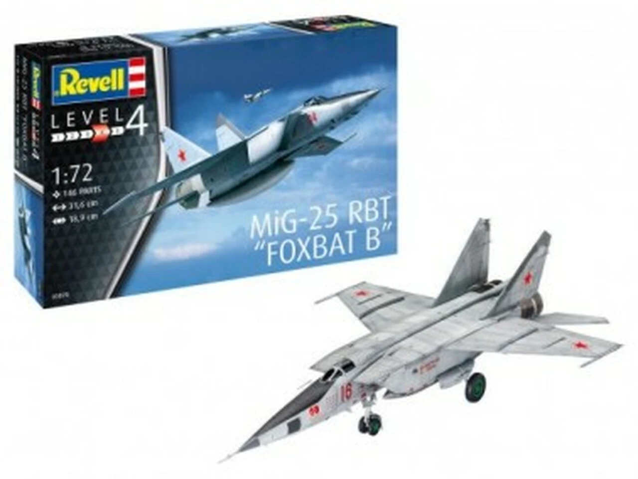 Promo π MiG-25RBT Foxbat-B Fighter 1/72 Revell Germany β€οΈ 1 Promo π MiG-25RBT Foxbat-B Fighter 1/72 Revell Germany β€οΈ