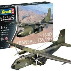 Outlet 🎉 C-160D Transall ESS/NG Transport Aircraft 1/72 Revell Germany 💯