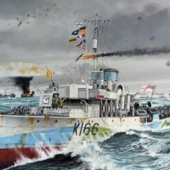 Wholesale 👍 HMCS Snowberry Flower Class Corvette WWII Escort Warship 1/144 Revell Germany 👏
