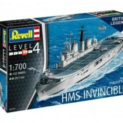 Top 10 ⌛ HMS Invincible Aircraft Carrier Falklands War 1/700 Revell Germany 😍