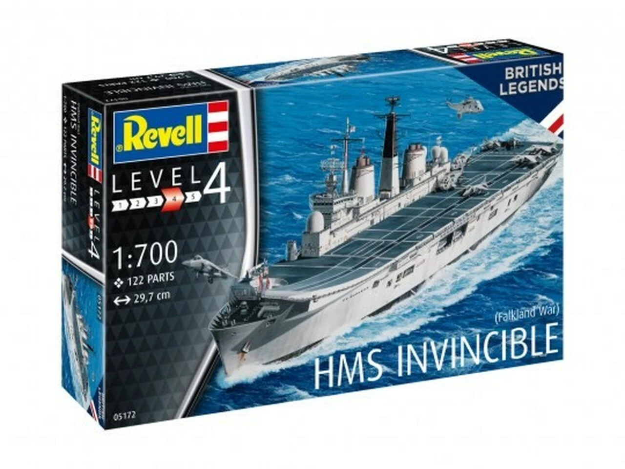 Top 10 β HMS Invincible Aircraft Carrier Falklands War 1/700 Revell Germany π 1 Top 10 β HMS Invincible Aircraft Carrier Falklands War 1/700 Revell Germany π