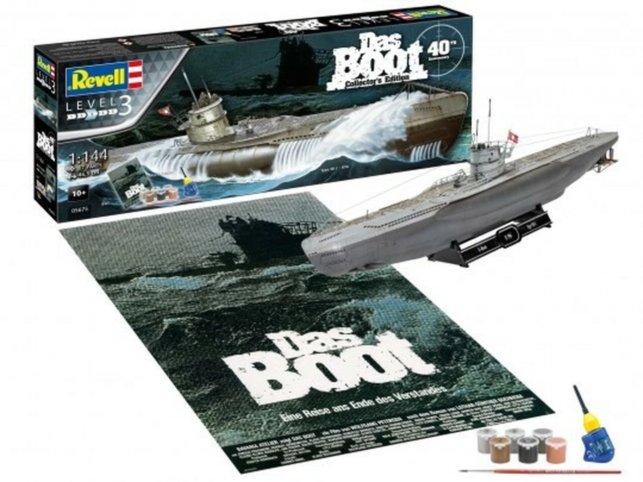 Best reviews of β¨ German U-Boat Type VIIC Submarine 40th Anniversary Collector Edition w/paint & glue 1/144 Revell Germany π 1 Best reviews of β¨ German U-Boat Type VIIC Submarine 40th Anniversary Collector Edition w/paint & glue 1/144 Revell Germany π