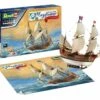 Flash Sale 💯 Mayflower Sailing Ship 400th Anniversary (includes poster) w/paint & glue 1/83 Revell Germany 🧨