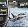 Promo 👏 F-14D Super Tomcat Fighter w/paint & glue 1/72 Revell Germany 🌟