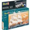 Discount 🎉 USS Constitution Sailing Ship w/paint & glue 1/146 Revell Germany 🤩