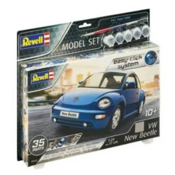 Best deal 😀 VW New Beetle Car (Snap) w/paint 1/24 Revell Germany 😍