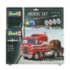 Coupon 😀 Kenworth Aerodyne Tractor Cab w/paint & glue 1/32 Revell Germany 😀