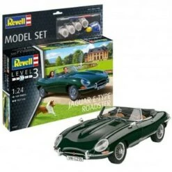 Best deal 😍 Jaguar E-Type Roadster w/paint & glue 1/24 Revell Germany 😀