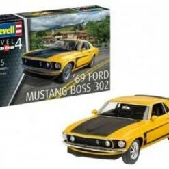 Promo 😀 1969 Ford Mustang Boss 302 Car 1/25 Revell Germany 👏