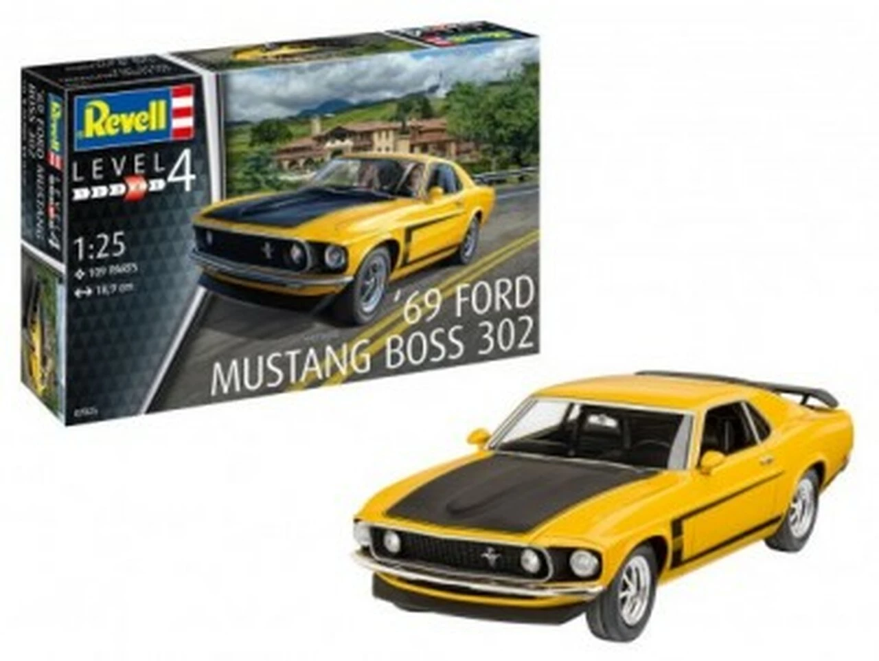 Promo π 1969 Ford Mustang Boss 302 Car 1/25 Revell Germany π 1 Promo π 1969 Ford Mustang Boss 302 Car 1/25 Revell Germany π