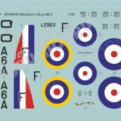 Brand new ⭐ Blackburn Skua Mk II Fighter Norwegian Campaign 1/48 Special Hobby 👍 -megahobby Sales Store sh48046 blackburn skua mkll decal1 z5 47985.1532095295