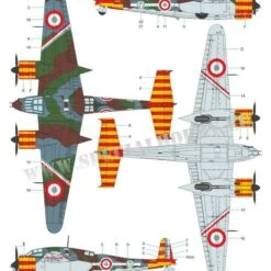 Hot Sale 👏 Breguet Bre.695 AB.2 "Under the Vichy Government" Ground Attack Aircraft 1/72 Special Hobby 🎁 -megahobby Sales Store sh72399 breguet br695ab camoa z3 37075.1554734865