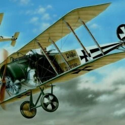 Coupon 🤩 Fokker D II Black & White Tail Biplane Fighter 1/32 Special Hobby 🤩