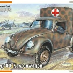 Coupon 💯 VW Type 83 Kastenwagen (Ambulance Van) 1/35 Special Hobby ⌛