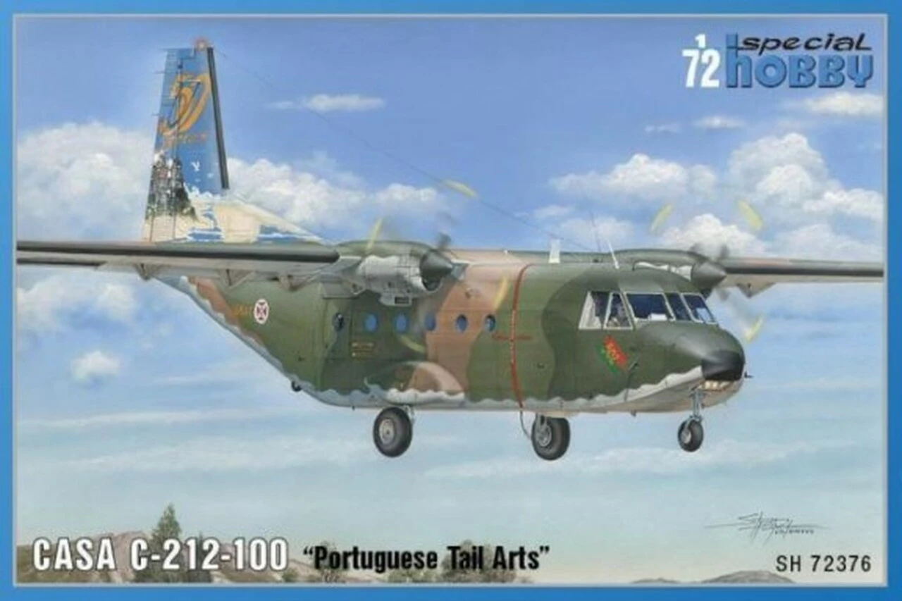 Promo π CASA C212-100 Portuguese Tail Arts Transport Aircraft 1/72 Special Hobby 𧨠1 Promo π CASA C212-100 Portuguese Tail Arts Transport Aircraft 1/72 Special Hobby π§¨