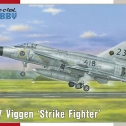 Best deal 🧨 AJ-37 Viggen Strike Fighter 1/72 Special Hobby 🎁