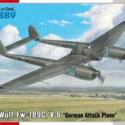 Budget 🛒 Focke Wulf Fw 189C/V6 German Attack Aircraft 1/72 Special Hobby 🧨