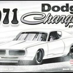 Promo 👍 1971 Dodge Charger Stock Car 1/25 Salvinos JR 🔥