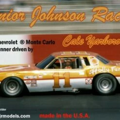 Brand new 🎁 Junior Johnson Racing Cale Yarborough #11 Chevy Monte Carlo 1977 Winston Cup Winner 1/25 Salvinos JR ✨
