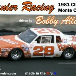 Brand new 💯 Rainier Racing Bobby Allison #28 Chevrolet Monte Carlo 1981 Race Car 1/24 Salvinos JR ⌛