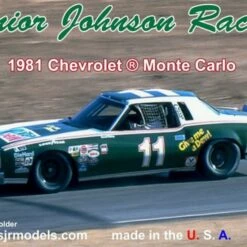 Top 10 ❤️ Junior Johnson Racing Darrell Waltrip #11 Chevrolet Monte Carlo 1981 Race Car 1/24 Salvinos JR 😍