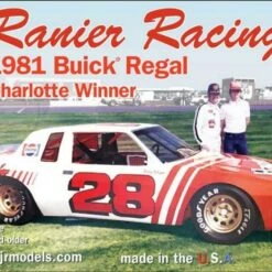 New 🧨 Ranier Racing Bobby Allison 1981 #28 Buick Regal Charlotte Winner 1/24 Salvinos JR 🎁