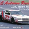 Cheapest 🔥 MC Anderson Racing Cale Yarborough #27 1982 Buick Regal Southern 500 Winner 1/24 Salvinos JR 💯