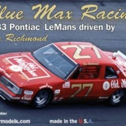 Cheap 🤩 Blue Max Racing Tim Richmond #27 Pontiac LeMans 1983 Pocono 500 Winner Race Car 1/24 Salvinos JR 🛒