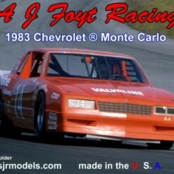 Flash Sale ✨ AJ Foyt Racing #14 1983 Chevrolet Monte Carlo Race Car 1/24 Salvinos JR 👏