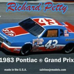 Budget 😍 Richard Petty #43 Pontiac Grand Prix 1983 Winston Cup Race Car 1/24 Salvinos JR 👏