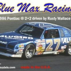 Deals 🔔 Blue Max Racing Rusty Wallace #27 Pontiac 2+2 1986 Race Car 1/24 Salvinos JR 🎉