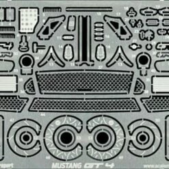 Coupon ✔️ Ford Mustang GT4 Photo-Etch Detail Set For TAM 1/24 Scale Motorsport ✔️