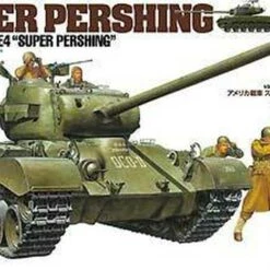 Best Pirce ⭐ US T26E4 Super Pershing Tank w/90mm Gun 1/35 Tamiya ✨