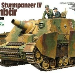 Best Pirce 🌟 German SdKfz 166 Sturmpanzer IV Brummbar Late Production Assault Tank 1/35 Tamiya 🌟