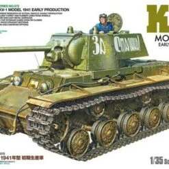 Brand new 💯 Russian KV1 Model 1941 Early Production Heavy Tank 1/35 Tamiya ✨