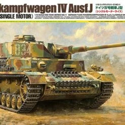Best deal 👍 German PzKpfw IV Ausf J SdKfz 161/2 Tank w/Single Motor 1/16 Tamiya 🎁