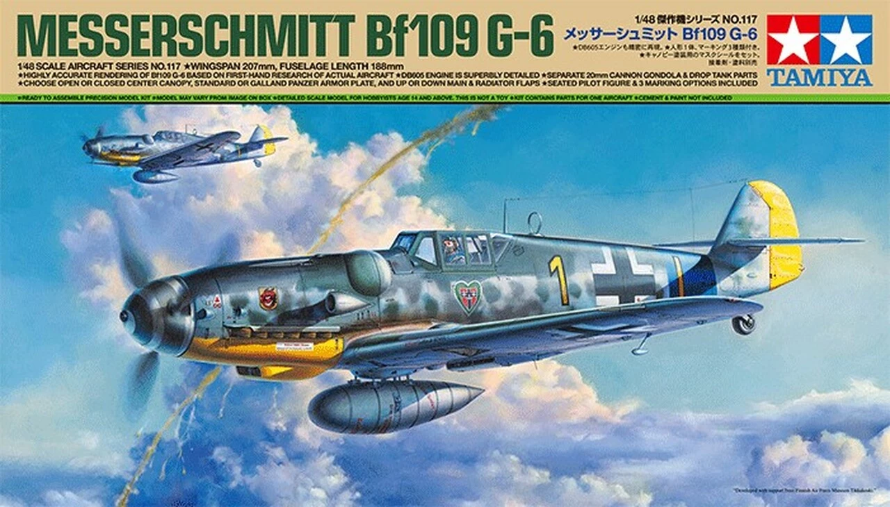 Best reviews of π Messerschmitt Bf 109G-6 Fighter 1/48 Tamiya π 1 Best reviews of π Messerschmitt Bf 109G-6 Fighter 1/48 Tamiya π