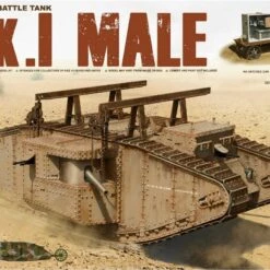 Best Sale ✔️ WWI Mk.I Male Heavy Battle Tank (2-in-1) 1/35 Takom Models ✨