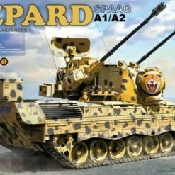 Discount ⌛ Gepard SPAAG A1/A2 Bundeswehr Flak.Pz.I Tank (2-in-1) 1/35 Takom Models 👍