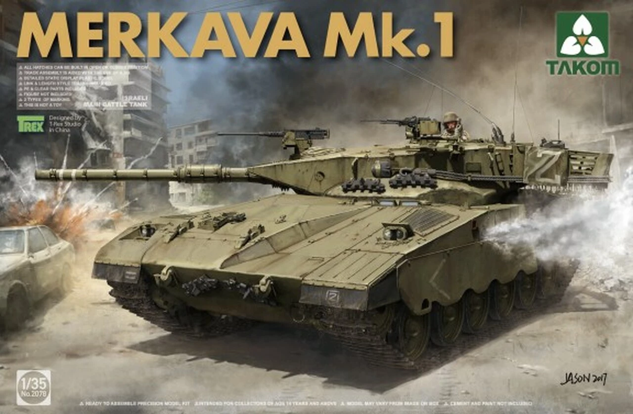 Coupon π€© Israeli Merkava Mk I Main Battle Tank 1/35 Takom βοΈ 1 Coupon π€© Israeli Merkava Mk I Main Battle Tank 1/35 Takom βοΈ