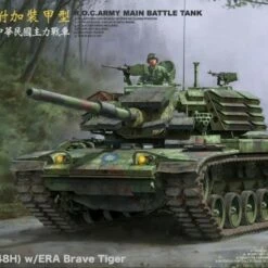 Best reviews of 🔔 ROC Army CM11 (M48H) Brave Tiger Main Battle Tank w/ERA 1/35 Takom 😀