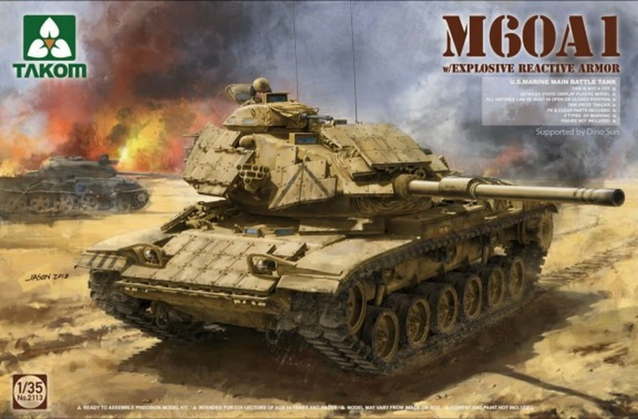Best reviews of π US Marine M60A1 Main Battle Tank w/Explosive Reactive Armor 1/35 Takom π 1 Best reviews of π US Marine M60A1 Main Battle Tank w/Explosive Reactive Armor 1/35 Takom π