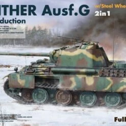 New ❤️ Panther Ausf G Mid Production Tank w/Steel Wheels & Full Interior (2 in 1) 1/35 Takom ⭐