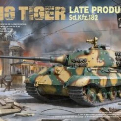 Deals 😀 WWII King Tiger SdKfz 182 Late Production Heavy Tank (2 in 1) 1/35 Takom 🎁
