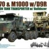 New ⭐ US M1070 Truck Tractor & M1000 70-Ton Tank Transporter w/D9R Bulldozer 1/72 Takom 🌟