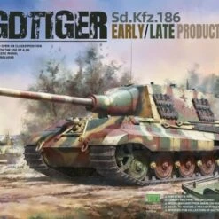 Best Sale 🌟 Jagdtiger SdKfz 186 Early/Late Production Tank (2 in 1) 1/35 Takom ⭐